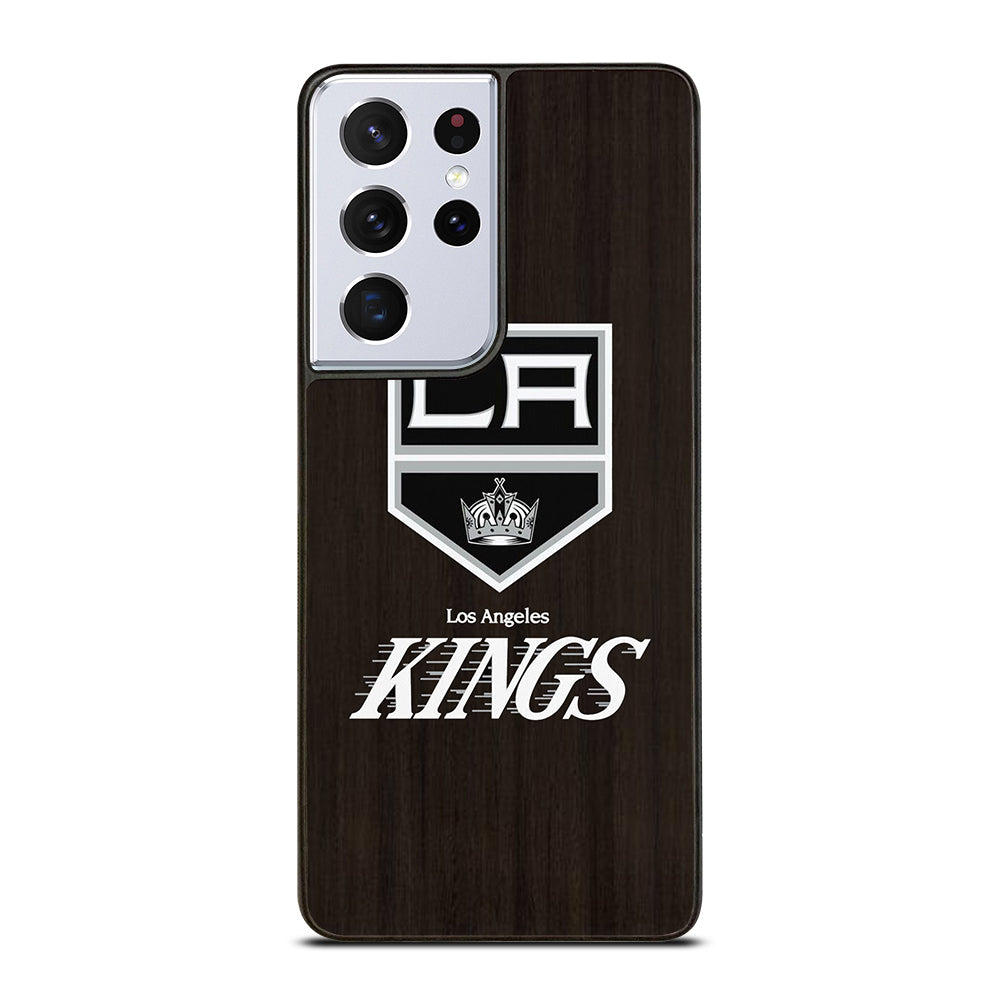 LA KINGS WOODEN Samsung Galaxy S21 Ultra Case Cover