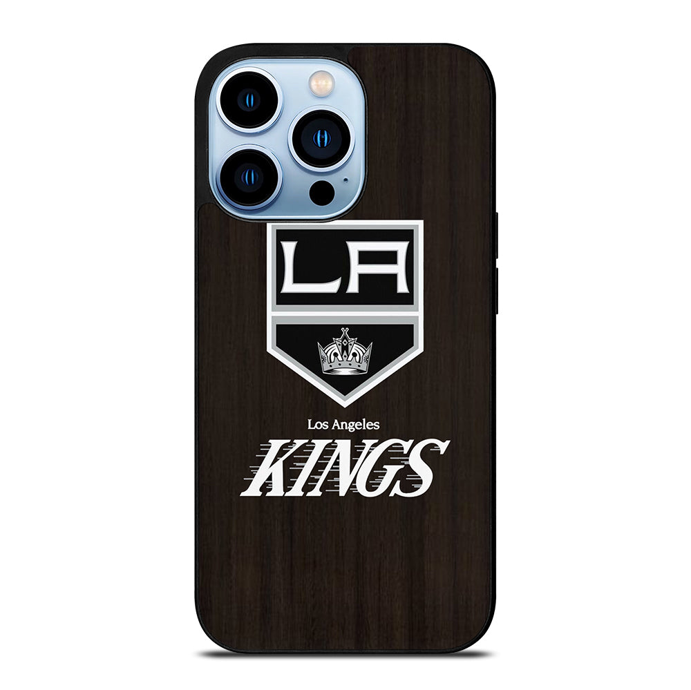LA KINGS WOODEN iPhone 13 Pro Max Case Cover
