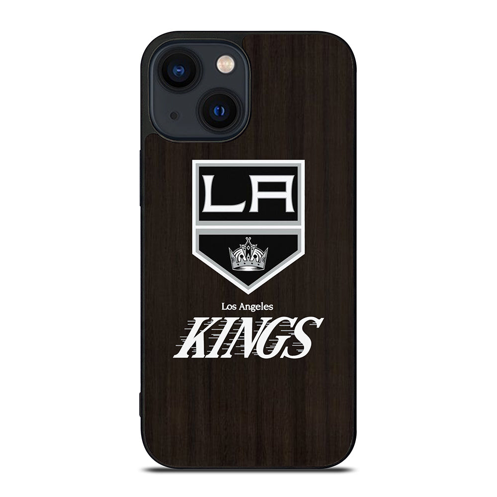 LA KINGS WOODEN iPhone 14 Plus Case Cover