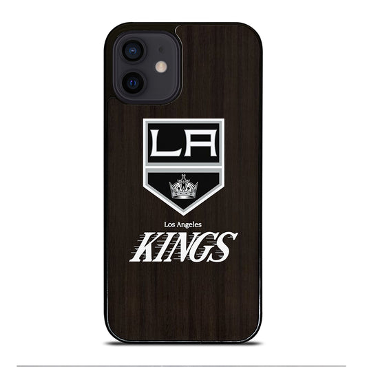 LA KINGS WOODEN iPhone 12 Mini Case Cover