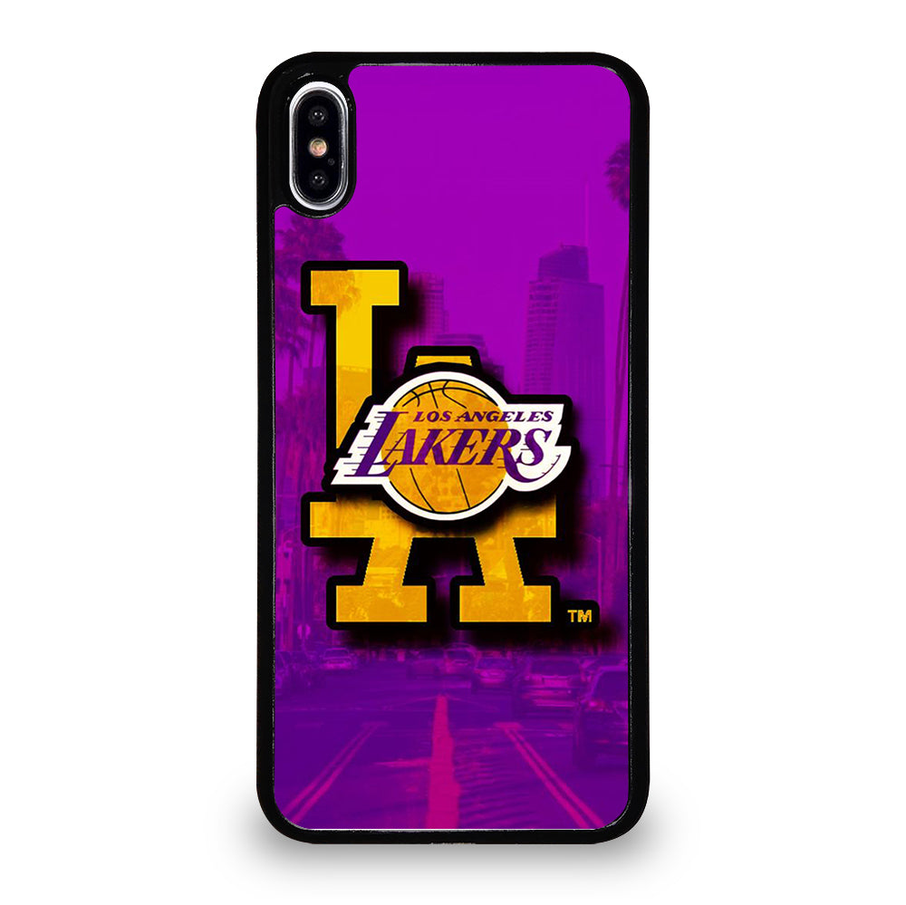 LA LAKERS ICON iPhone XS Max Case Cover