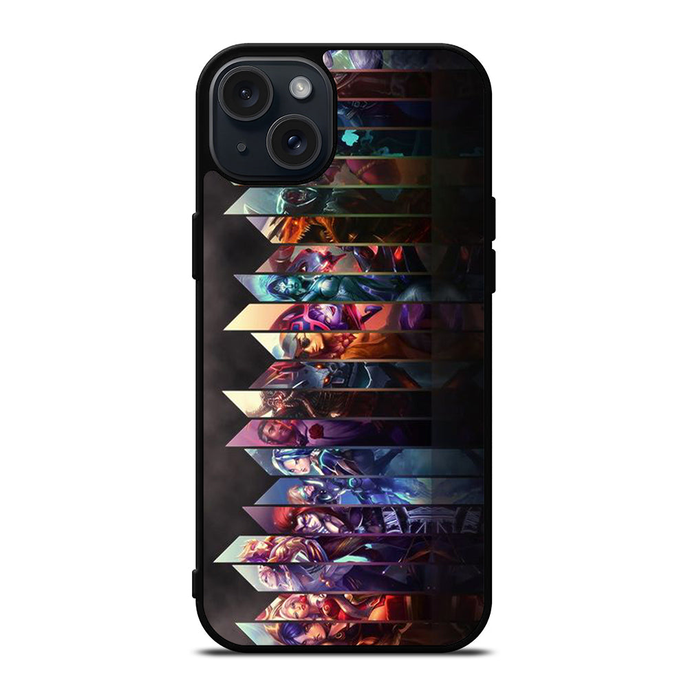 LEAGUE OF LEGENDS ALL CHAMPIONS iPhone 15 Plus Case Cover