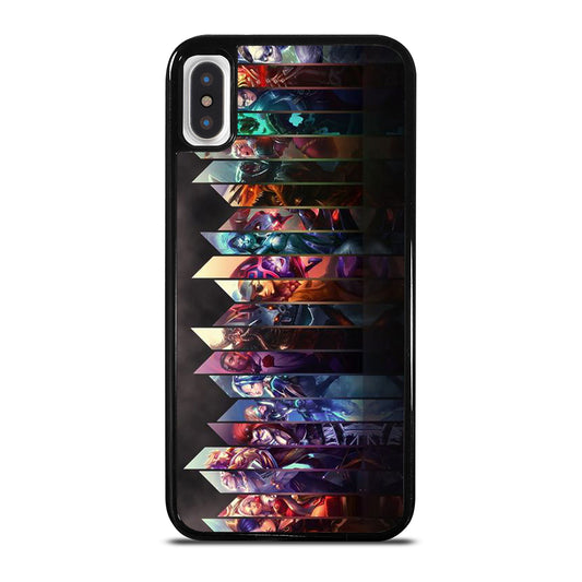LEAGUE OF LEGENDS ALL CHAMPIONS iPhone X / XS Case Cover