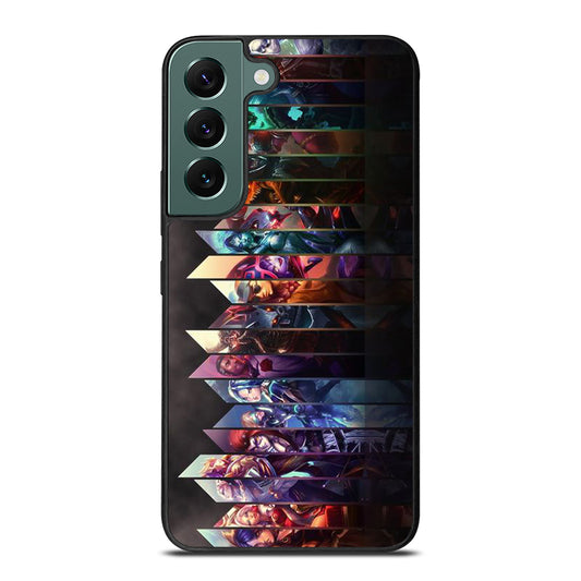 LEAGUE OF LEGENDS ALL CHAMPIONS Samsung Galaxy S22 Case Cover
