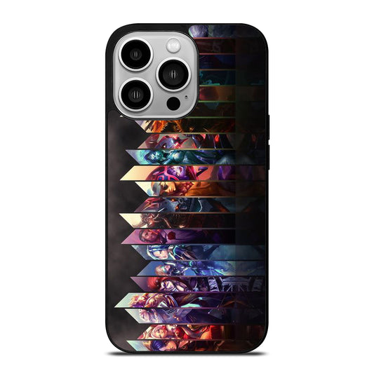 LEAGUE OF LEGENDS ALL CHAMPIONS iPhone 14 Pro Case Cover