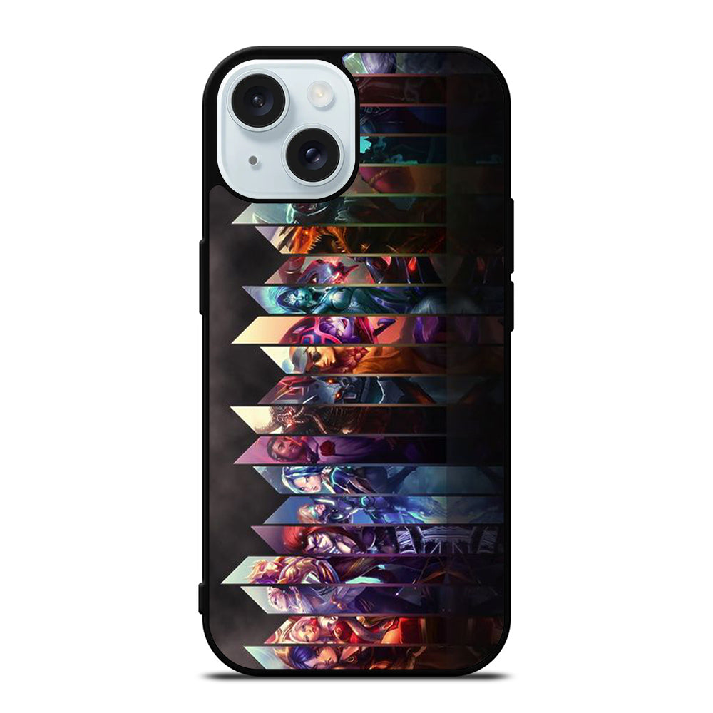 LEAGUE OF LEGENDS ALL CHAMPIONS iPhone 15 Case Cover