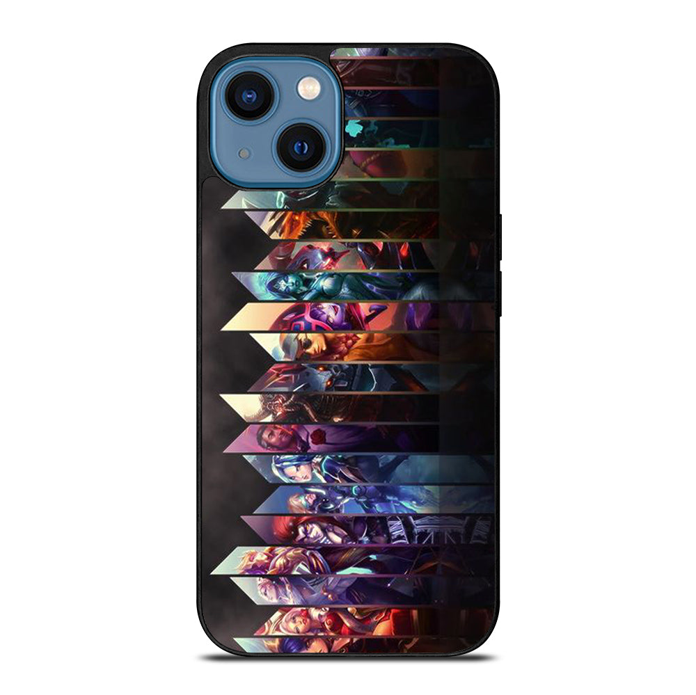 LEAGUE OF LEGENDS ALL CHAMPIONS iPhone 14 Case Cover