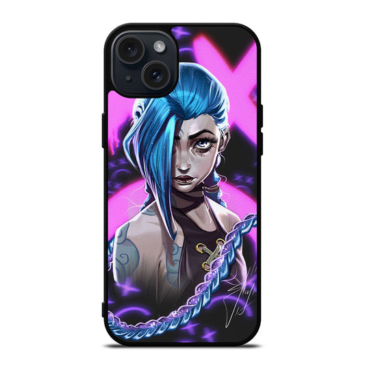 LEAGUE OF LEGENDS JINX 2 iPhone 15 Plus Case Cover
