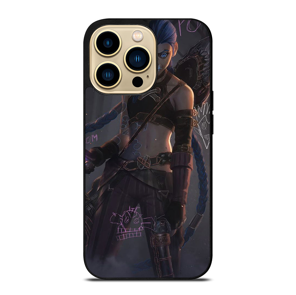 LEAGUE OF LEGENDS JINX ART iPhone 14 Pro Max Case Cover
