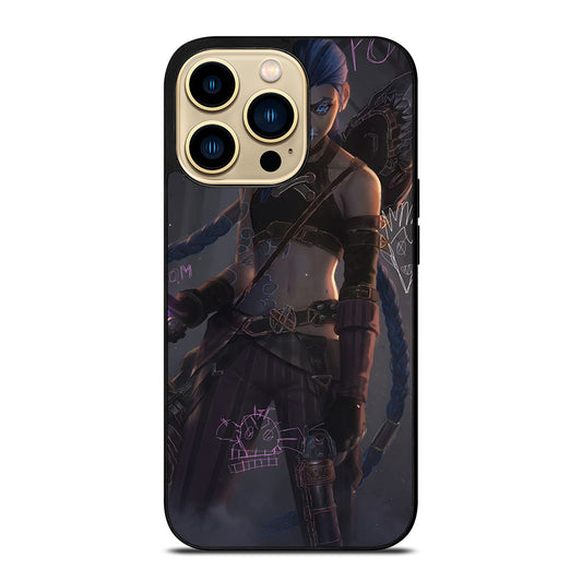LEAGUE OF LEGENDS JINX ART iPhone 14 Pro Max Case Cover