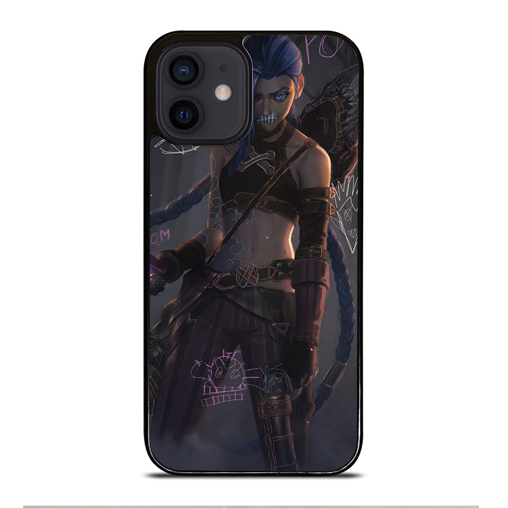 LEAGUE OF LEGENDS JINX ART iPhone 12 Mini Case Cover