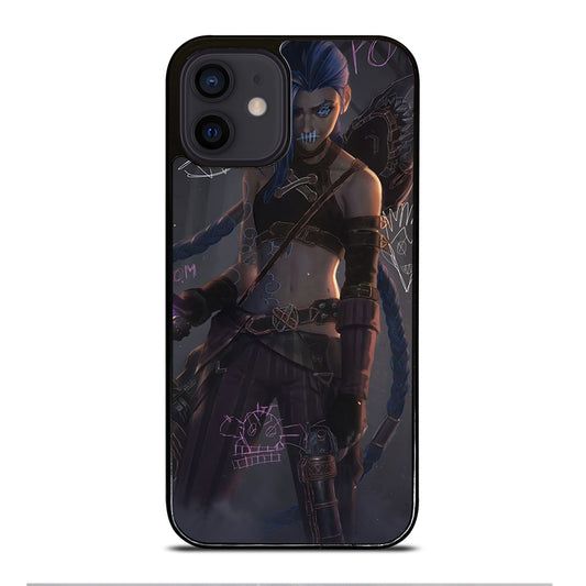 LEAGUE OF LEGENDS JINX ART iPhone 12 Mini Case Cover