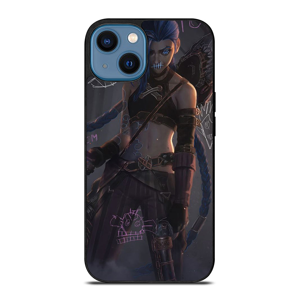 LEAGUE OF LEGENDS JINX ART iPhone 14 Case Cover