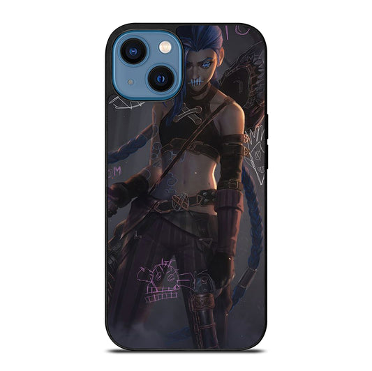 LEAGUE OF LEGENDS JINX ART iPhone 14 Case Cover