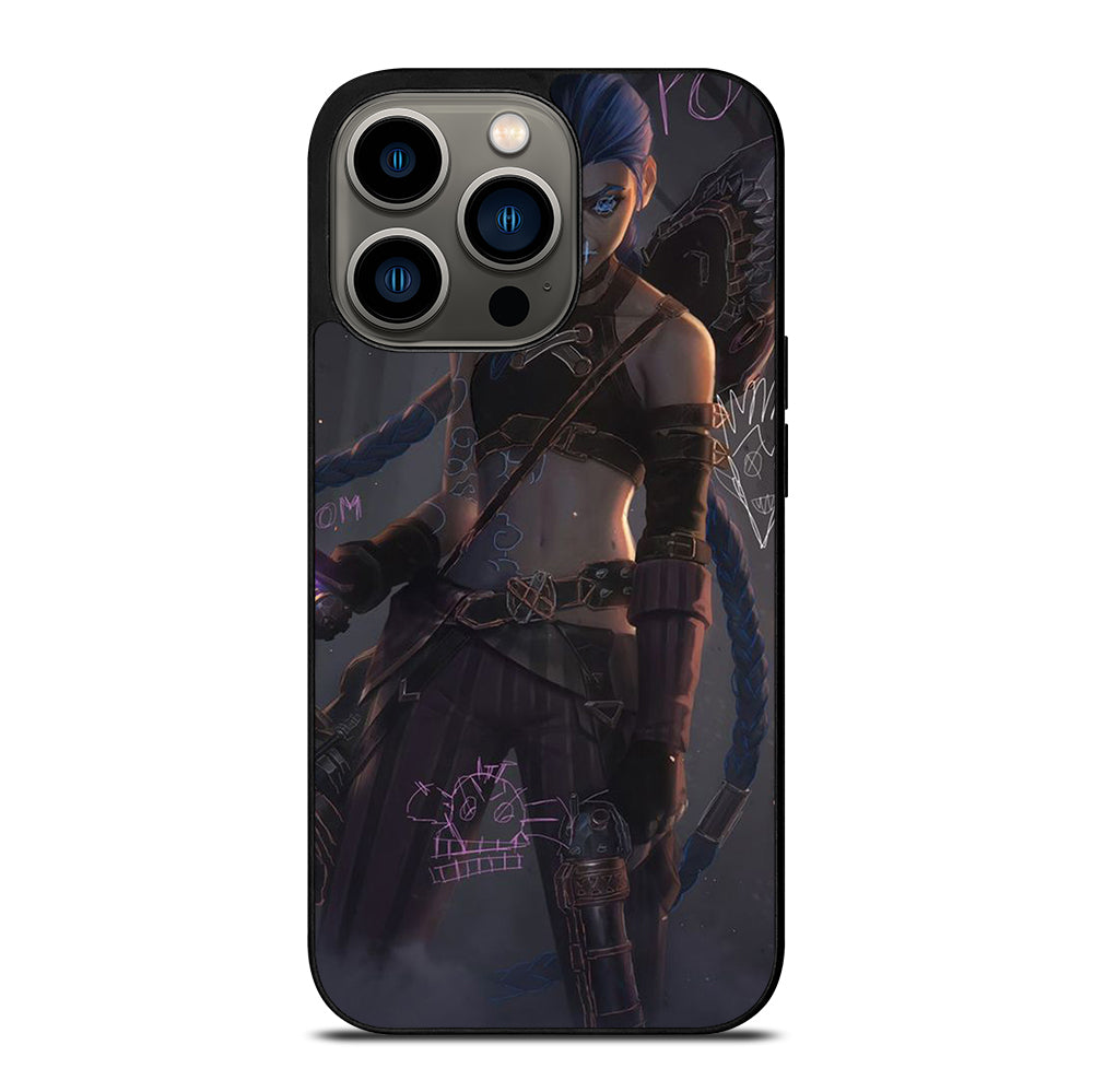 LEAGUE OF LEGENDS JINX ART iPhone 13 Pro Case Cover