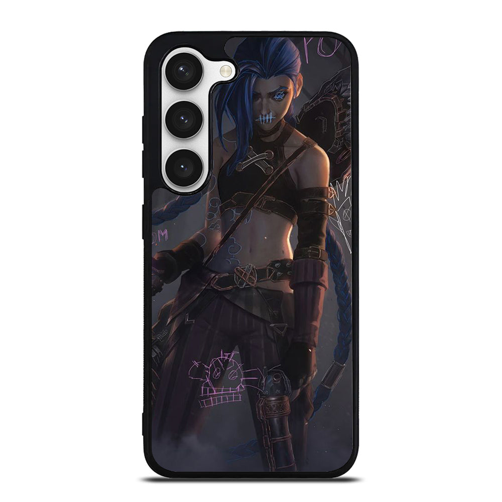 LEAGUE OF LEGENDS JINX ART Samsung Galaxy S23 Case Cover