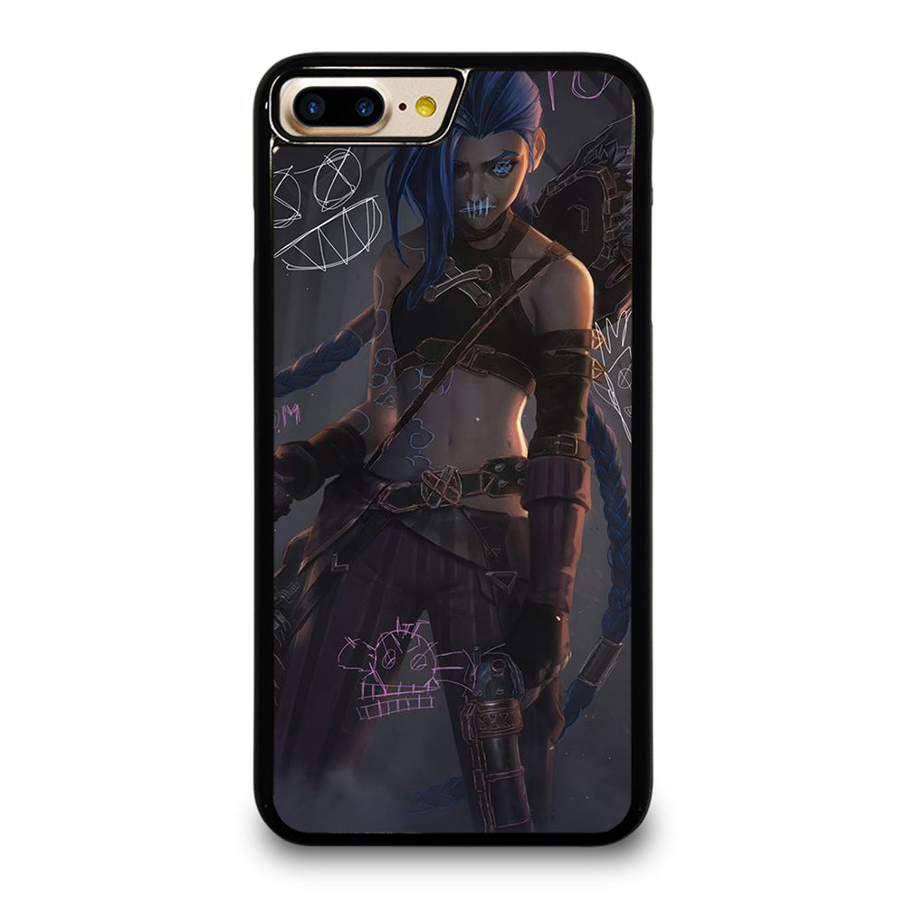 LEAGUE OF LEGENDS JINX ART iPhone 7 / 8 Plus Case Cover