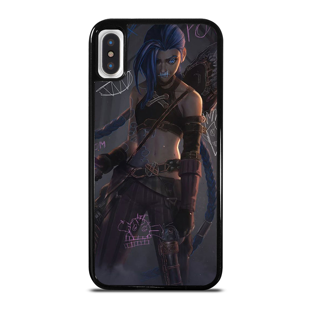 LEAGUE OF LEGENDS JINX ART iPhone X / XS Case Cover
