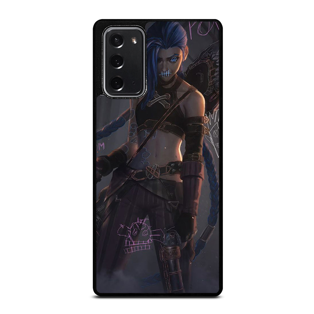 LEAGUE OF LEGENDS JINX ART Samsung Galaxy Note 20 Case Cover