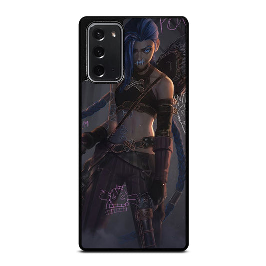 LEAGUE OF LEGENDS JINX ART Samsung Galaxy Note 20 Case Cover