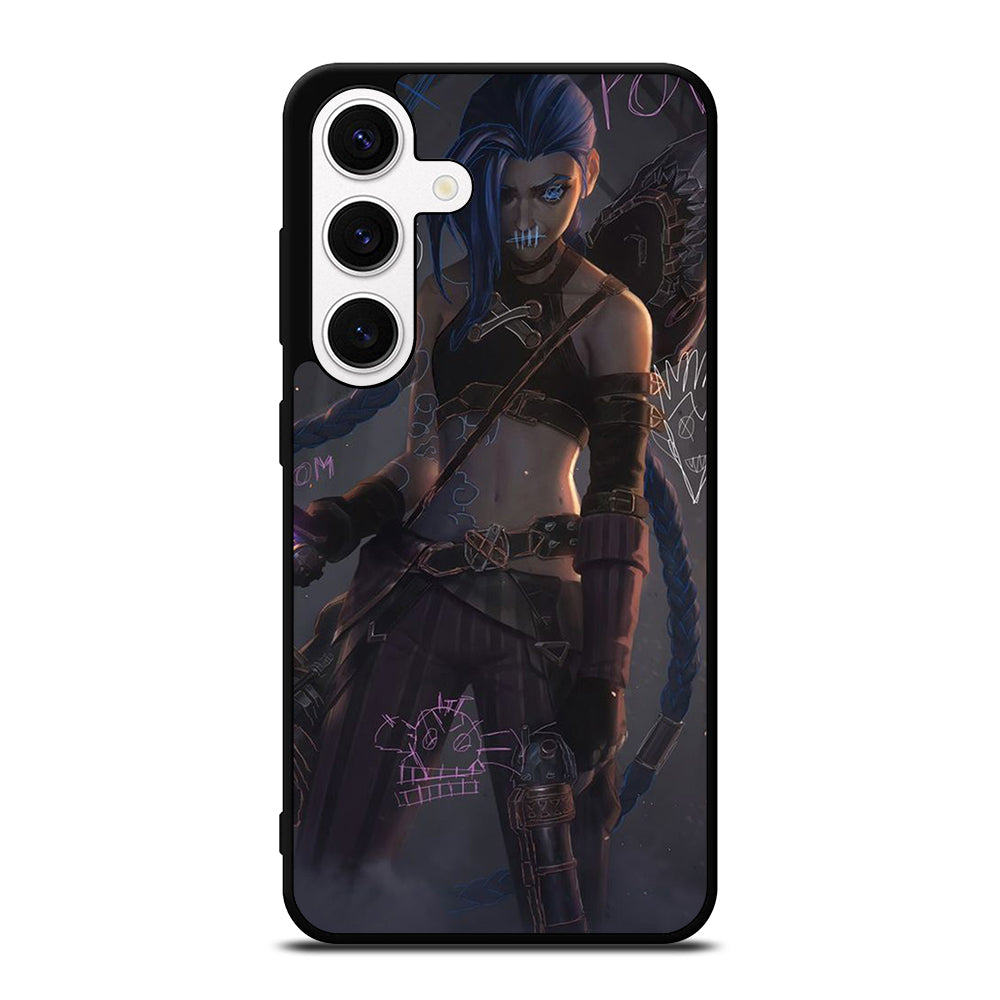 LEAGUE OF LEGENDS JINX ART Samsung Galaxy S24 Case Cover