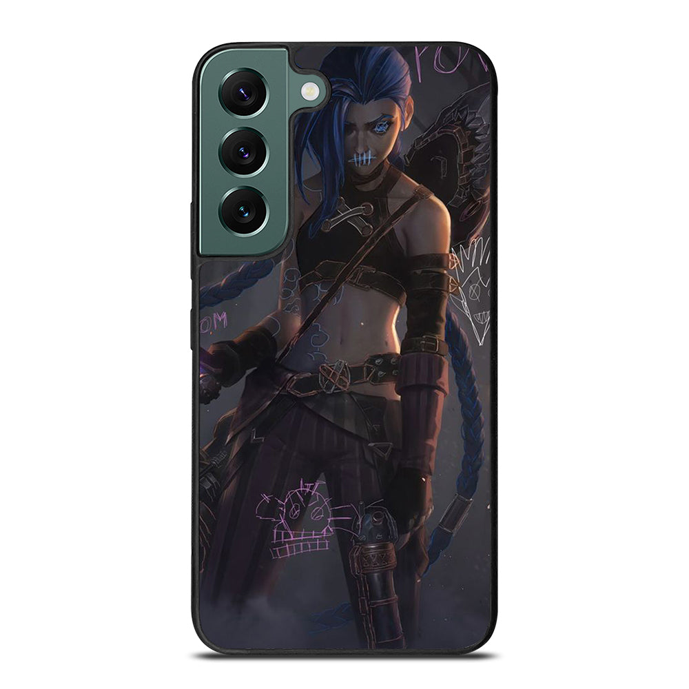 LEAGUE OF LEGENDS JINX ART Samsung Galaxy S22 Case Cover