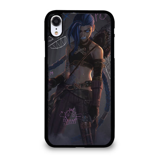 LEAGUE OF LEGENDS JINX ART iPhone XR Case Cover