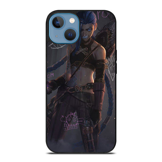 LEAGUE OF LEGENDS JINX ART iPhone 13 Case Cover