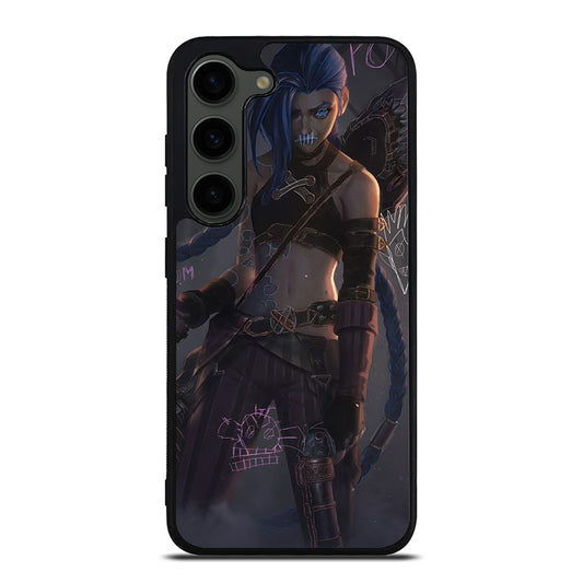 LEAGUE OF LEGENDS JINX ART Samsung Galaxy S23 Plus Case Cover