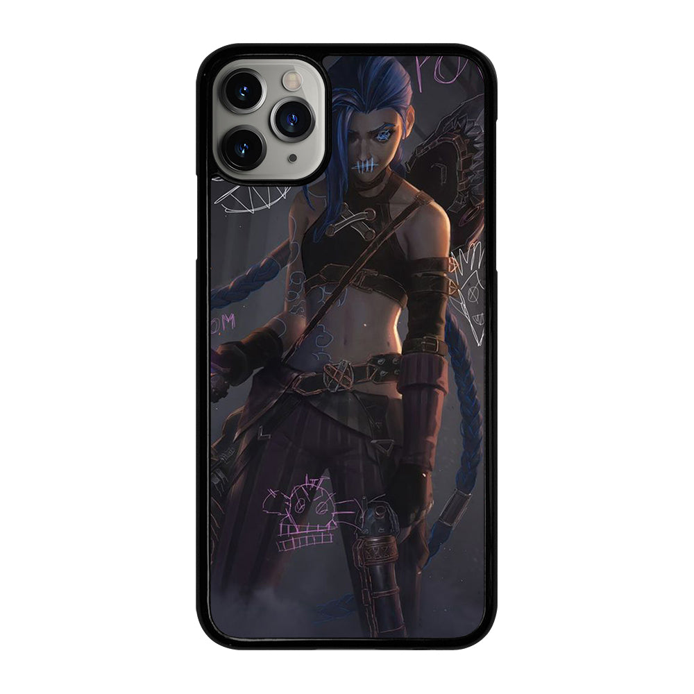 LEAGUE OF LEGENDS JINX ART iPhone 11 Pro Max Case Cover