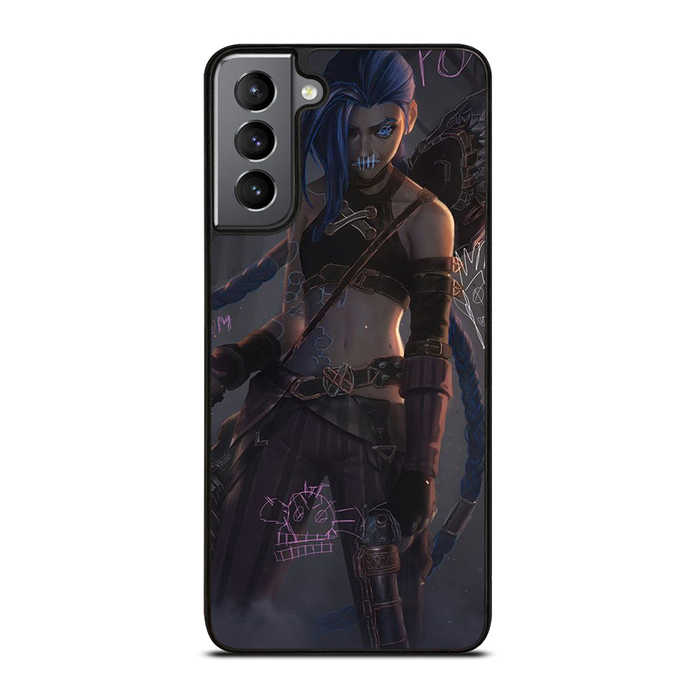LEAGUE OF LEGENDS JINX ART Samsung Galaxy S21 Plus Case Cover