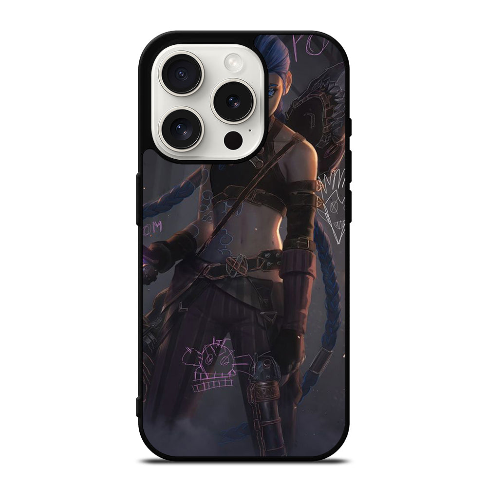 LEAGUE OF LEGENDS JINX ART iPhone 15 Pro Case Cover