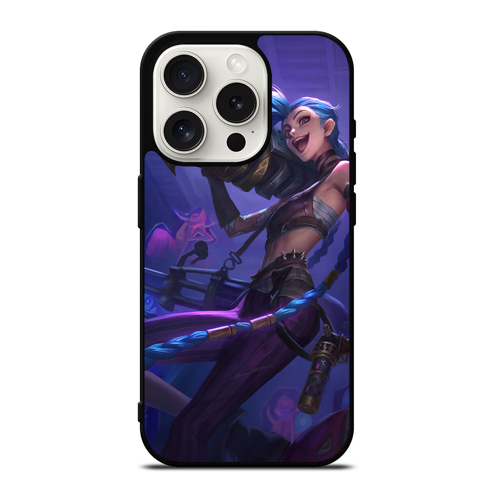 LEAGUE OF LEGENDS JINX GAME iPhone 15 Pro Case Cover