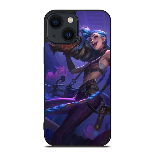 LEAGUE OF LEGENDS JINX GAME iPhone 14 Plus Case Cover