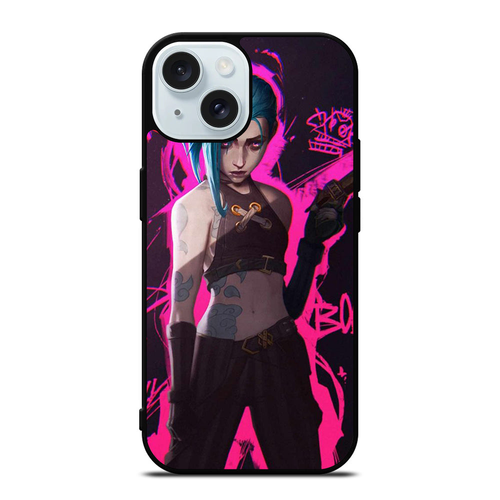 LEAGUE OF LEGENDS JINX POSE iPhone 15 Case Cover