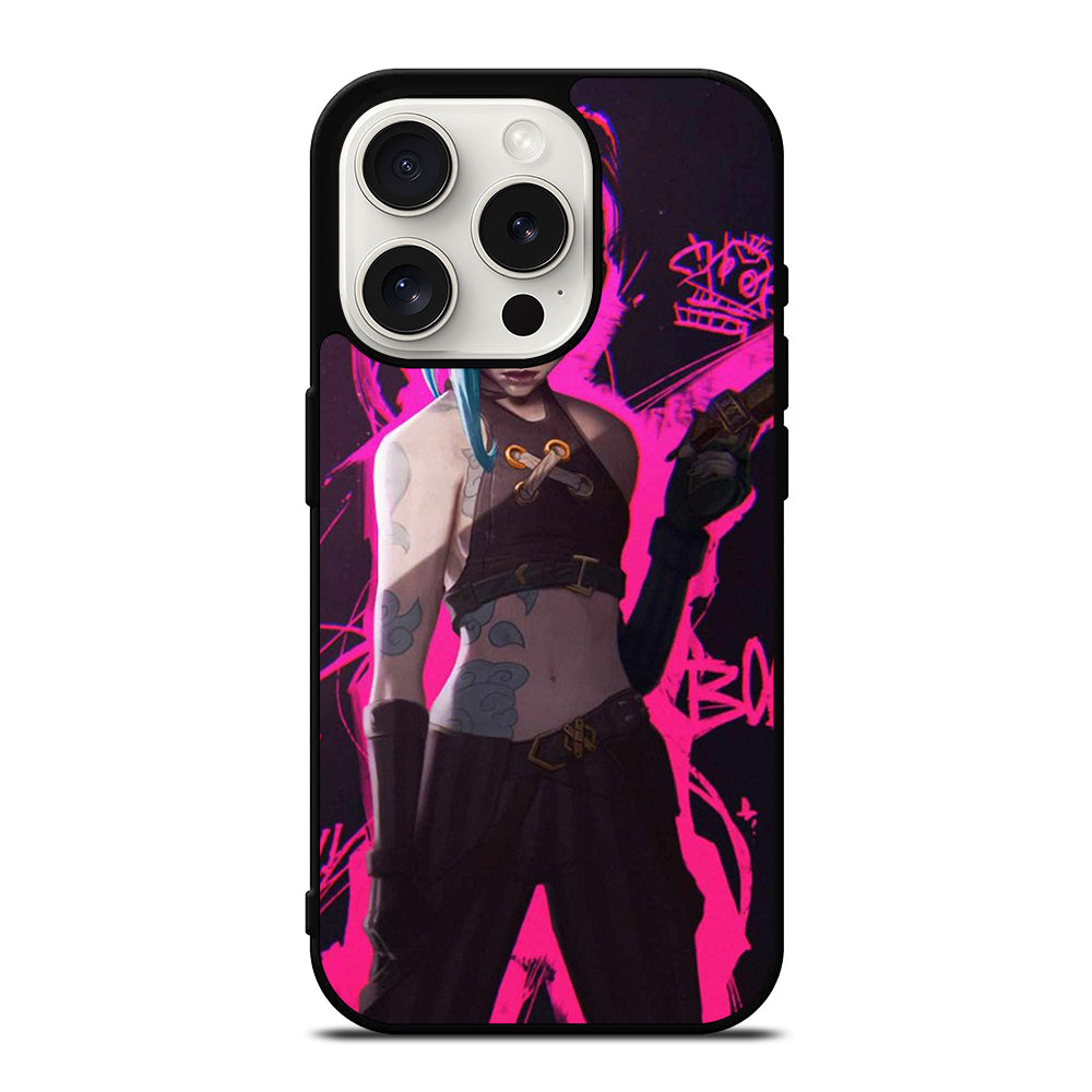 LEAGUE OF LEGENDS JINX POSE iPhone 15 Pro Case Cover