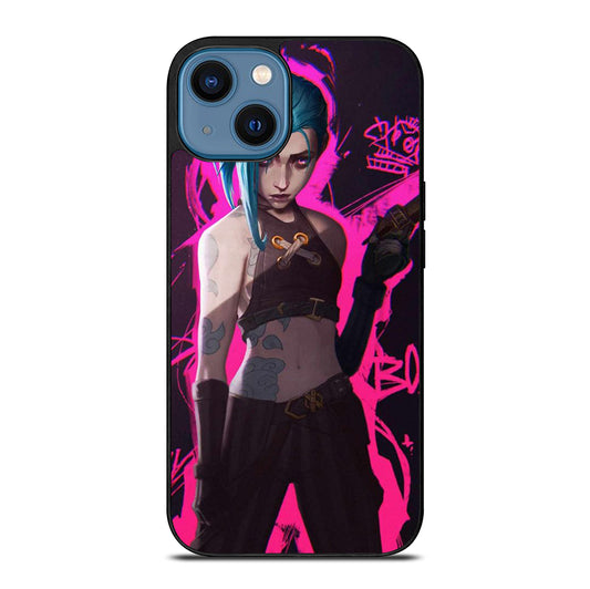 LEAGUE OF LEGENDS JINX POSE iPhone 14 Case Cover