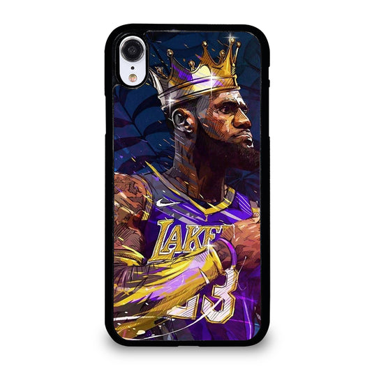 LEBRON JAMES KING ART iPhone XR Case Cover