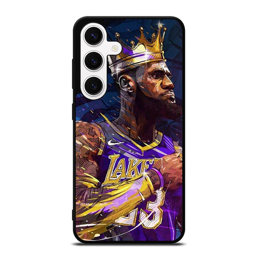 LEBRON JAMES KING ART Samsung Galaxy S24 Case Cover
