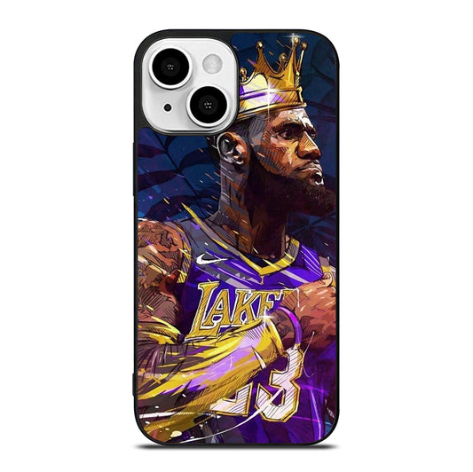 LEBRON JAMES KING ART iPhone 13 Mini Case Cover