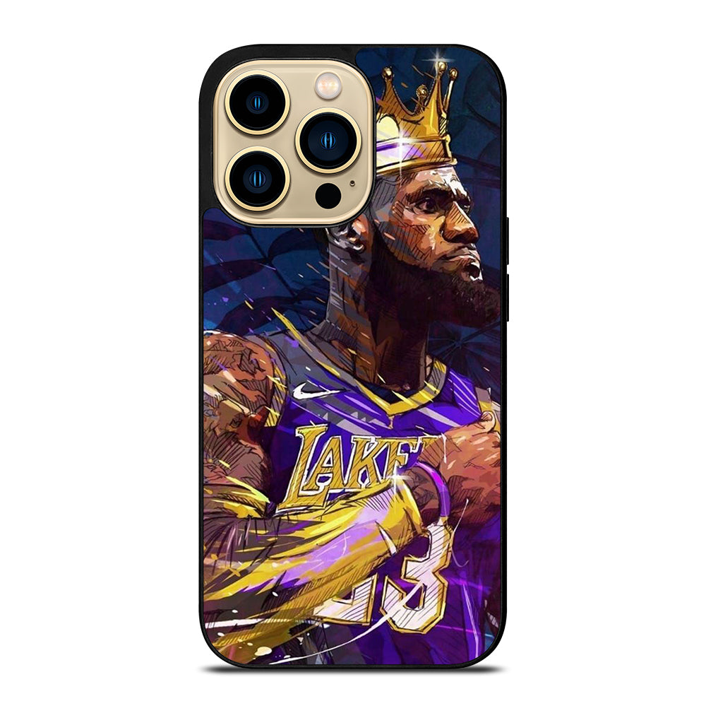 LEBRON JAMES KING ART iPhone 14 Pro Max Case Cover