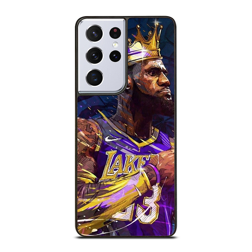 LEBRON JAMES KING ART Samsung Galaxy S21 Ultra Case Cover