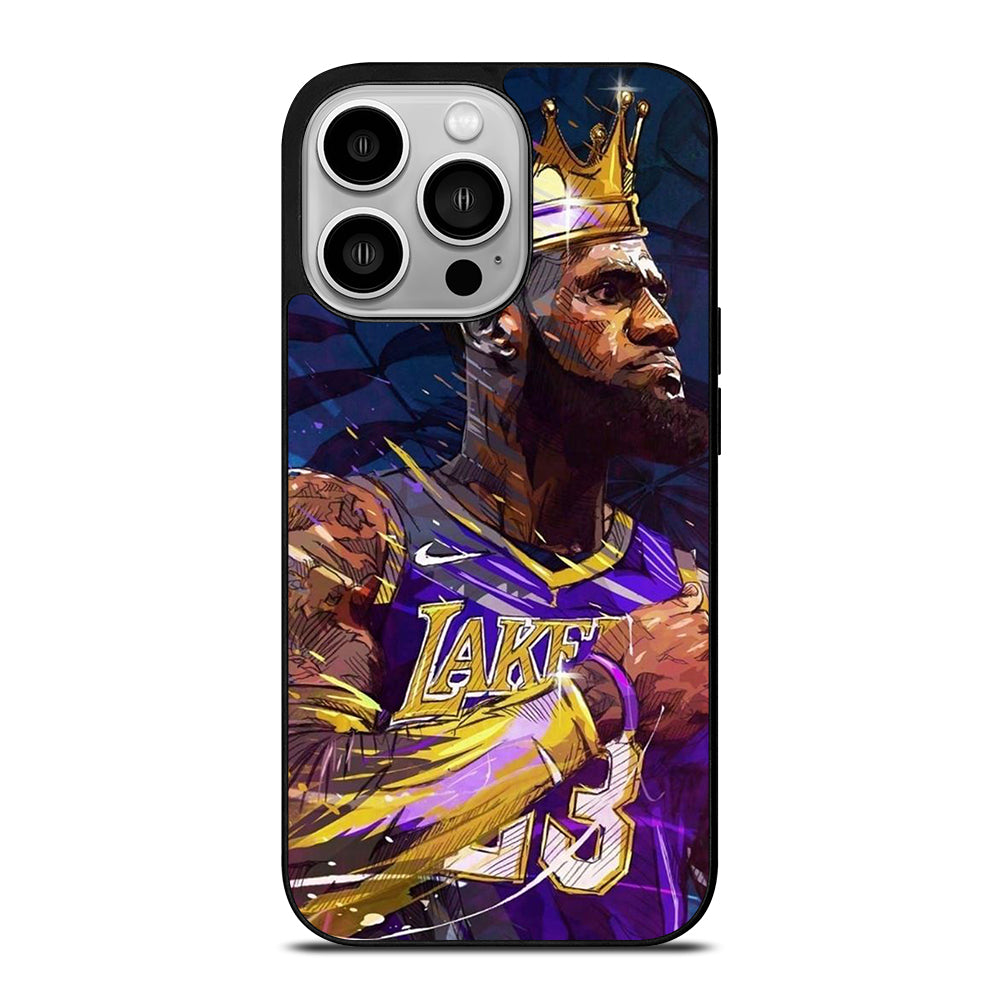 LEBRON JAMES KING ART iPhone 14 Pro Case Cover