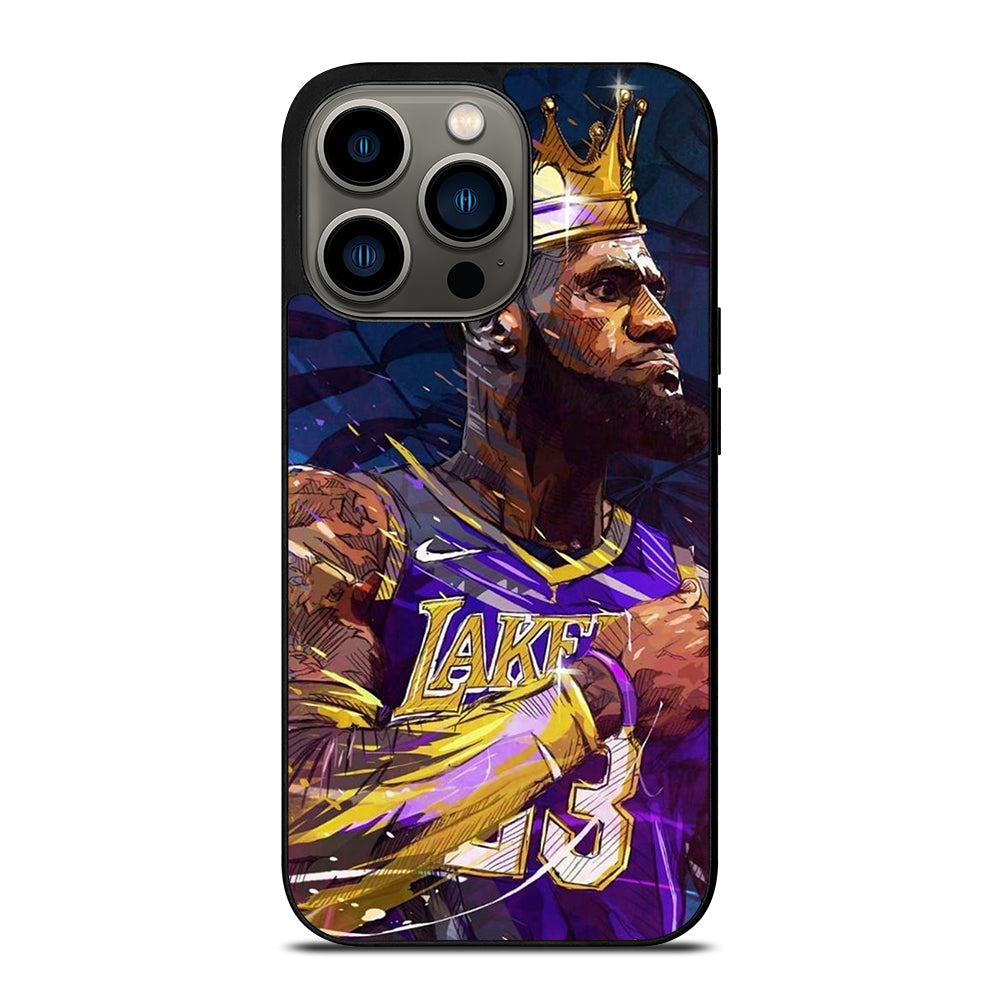 LEBRON JAMES KING ART iPhone 13 Pro Case Cover