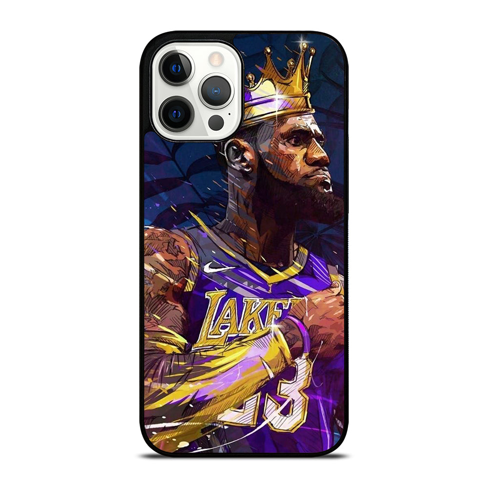 LEBRON JAMES KING ART iPhone 12 Pro Max Case Cover