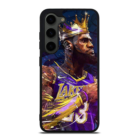 LEBRON JAMES KING ART Samsung Galaxy S23 Plus Case Cover