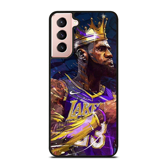 LEBRON JAMES KING ART Samsung Galaxy S21 Case Cover