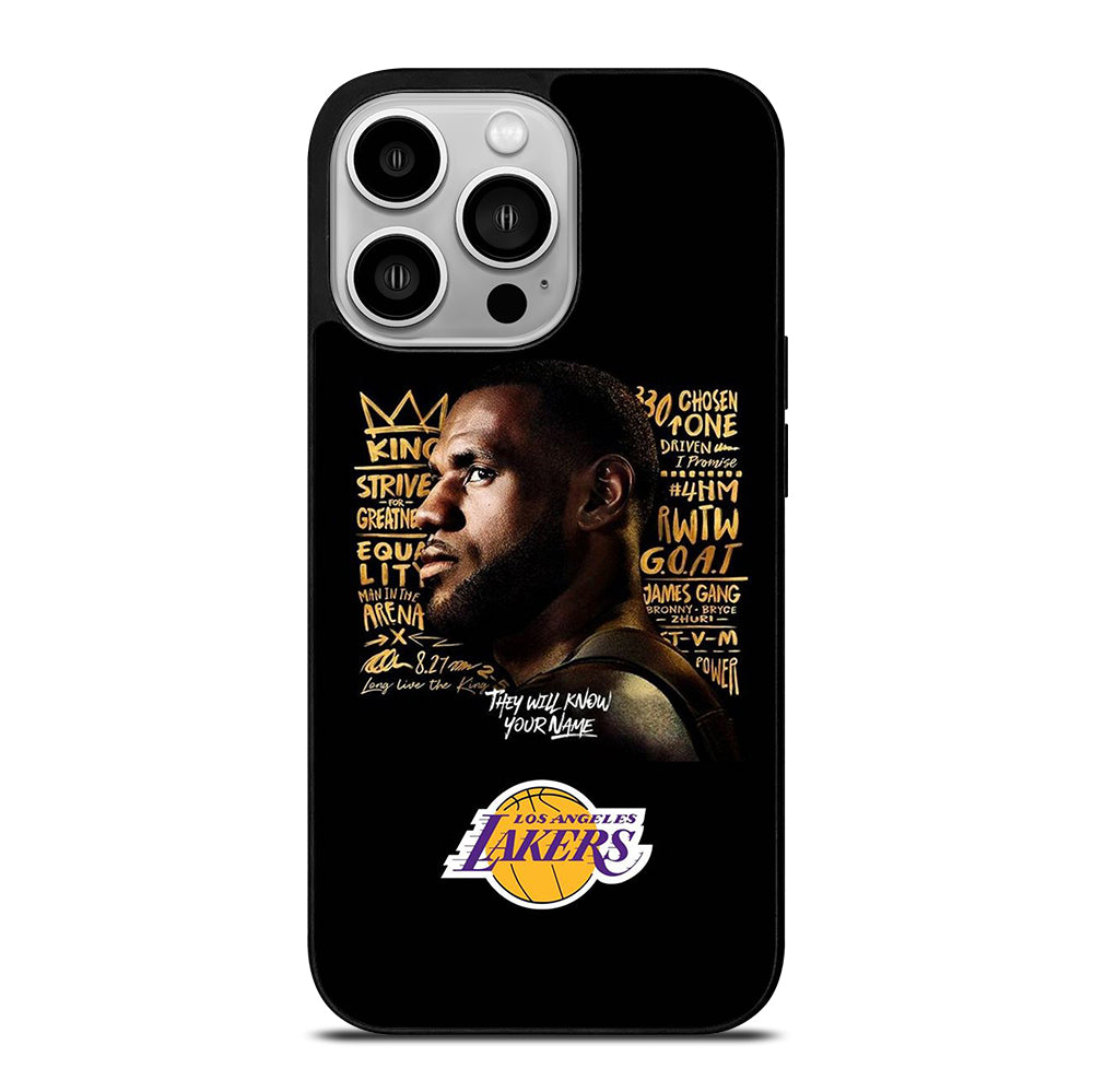 LEBRON JAMES QUOTE iPhone 14 Pro Case Cover