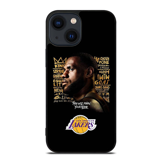 LEBRON JAMES QUOTE iPhone 14 Plus Case Cover