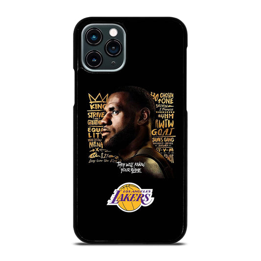 LEBRON JAMES QUOTE iPhone 11 Pro Case Cover